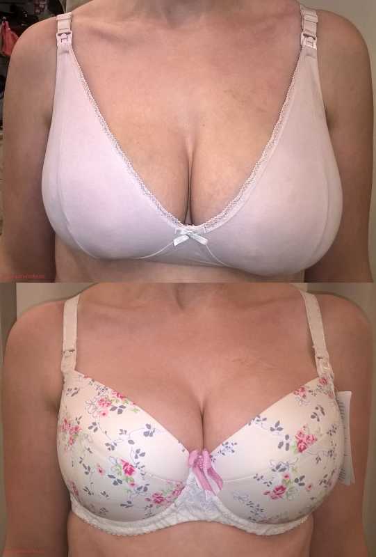 Kobieta w trakcie karmienia piersią powinna zadbać o swój biust.